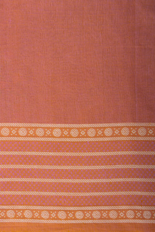 Kanchi Cotton Saree With Flower Design embroidery Work.