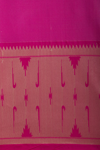 Paithani silk saree with all over contrast weaving