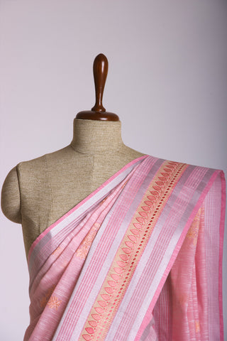 Venkatagiri cotton with embroidery work saree