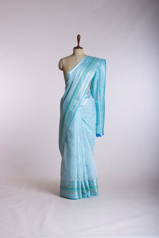 Venkatagiri cotton with embroidery work saree