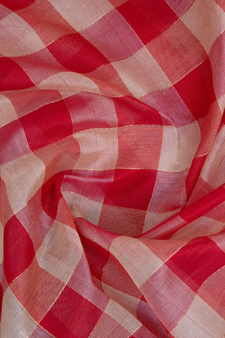 Kuppadam Saree - Red Border Texture