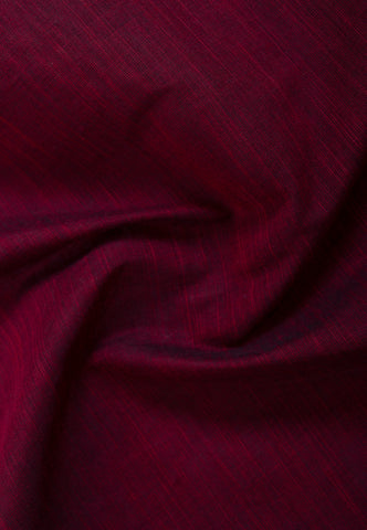 Kollam Cotton saree with Brown hand printed with Bandhani patterned design -(SA-078)