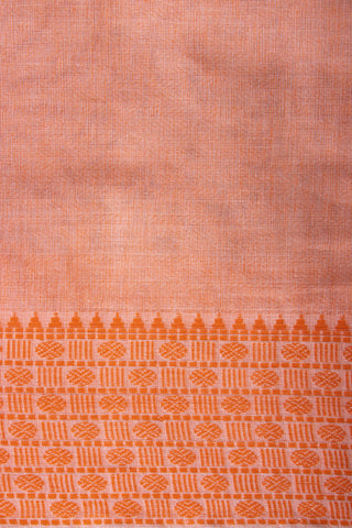 Chittinadu Cotton Saree With Bird On Branch Prints.