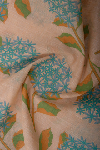 Kanchi Cotton Floral Printed Saree