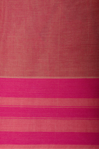 Kanchi Cotton Saree In Girl With Pot Print With Texture