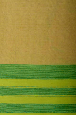 Kanchi Cotton Saree In Girl With Pot Print With Texture