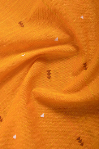 Orange Color Kanchi Cotton Print Saree