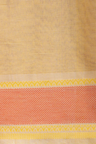 Kanchi cotton saree with allover mango and flower print