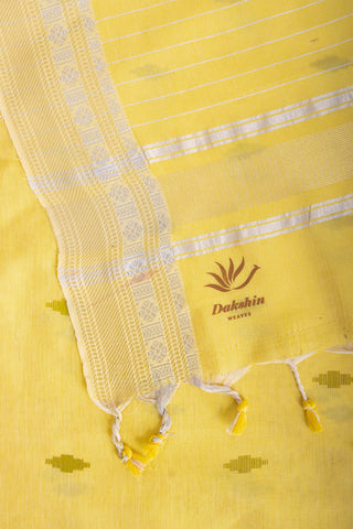 Mangalagiri silk printed saree with texture