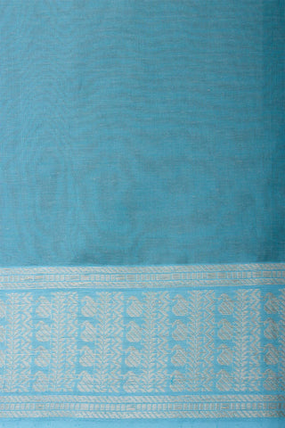 Mangalagiri silk in deers print with texture