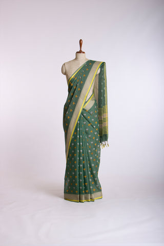 Venkatagiri Cotton Printed Sarees With Beautiful Flower Prints.