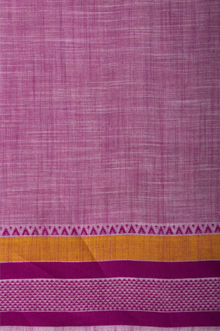 Venkatagiri Cotton Saree In Floral Print With Texture.