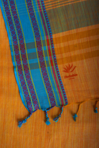 Ikkat cotton saree with texture