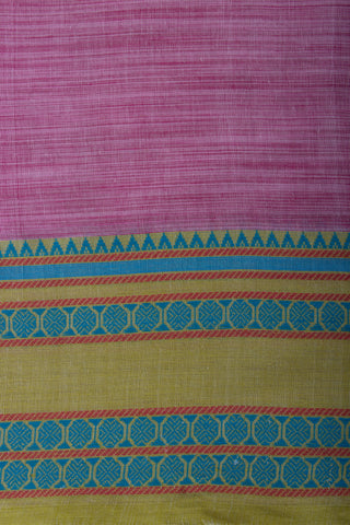 Ikkat cotton saree with texture