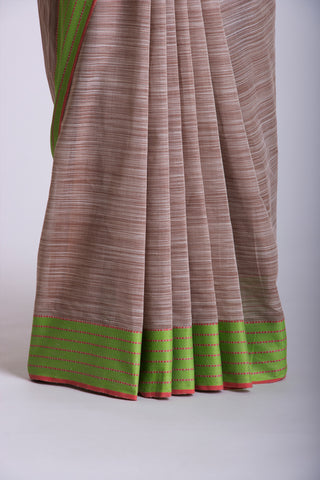 Ikkat Cotton Saree With Texture