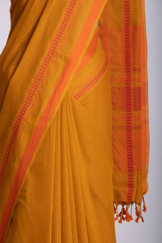 Kanchi cotton saree with  with texture