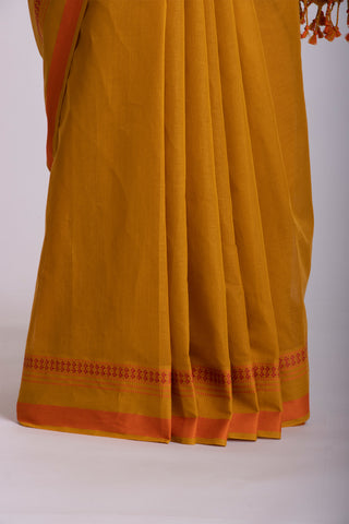 Kanchi cotton saree with  with texture