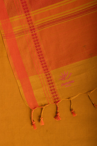 Kanchi cotton saree with  with texture