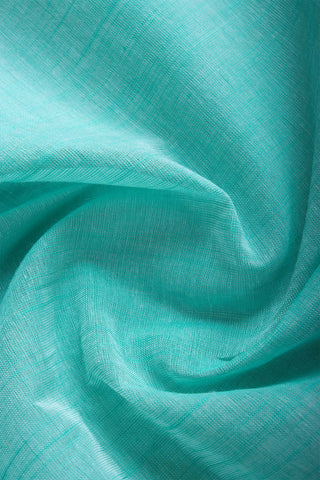 Kanchi cotton plain saree with texture