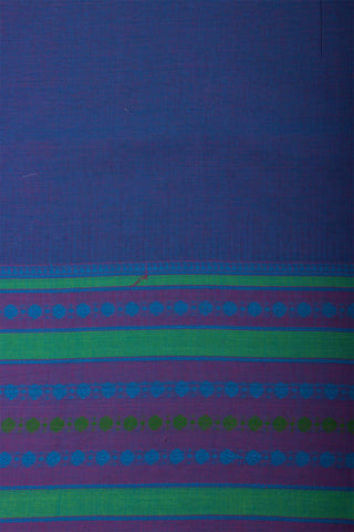 Kanchi cotton plain saree with texture