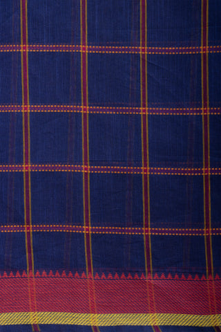 Mangalagiri Cotton Sarees With All Over Checks.