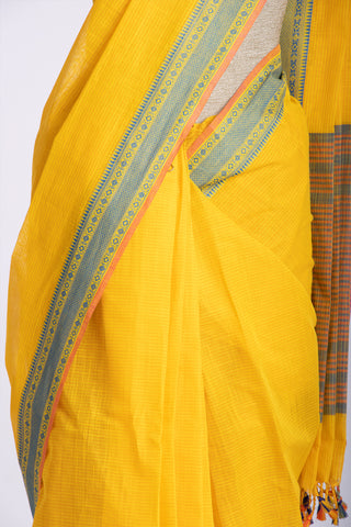 Mangalagiri Cotton Sarees With Stripes.