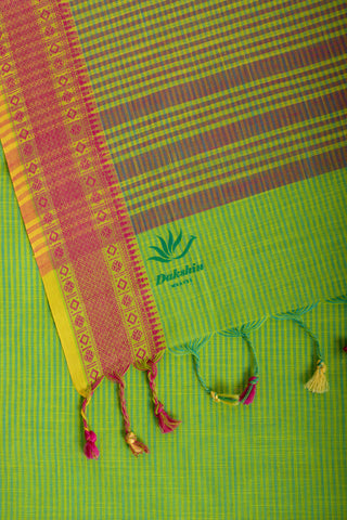 Mangalagiri Cotton Sarees With Stripes.