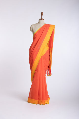 Mangalagiri Cotton Sarees With Stripes.