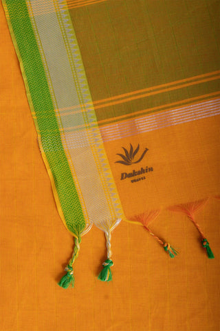 Mangalagiri plain cotton saree