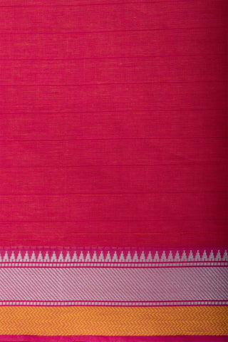 Mangalagiri plain cotton saree