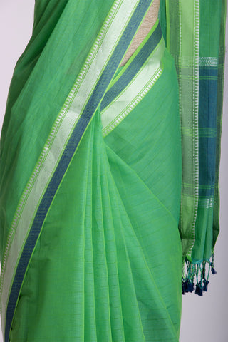 Mangalagiri plain cotton saree