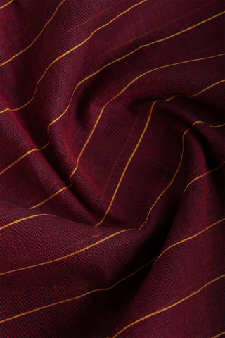 Mangalagiri cotton saree with allover stripes weaving