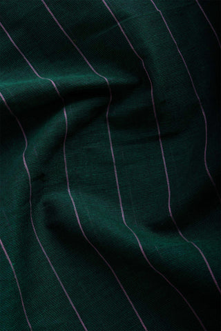 Mangalagiri cotton saree with allover stripes weaving