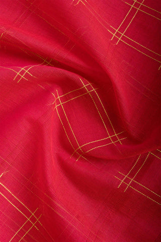 Mangalagiri cotton saree with allover box patti design