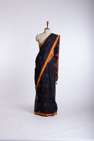 Uppada cotton butta weaving saree