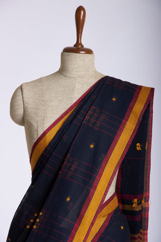 Uppada cotton butta weaving saree