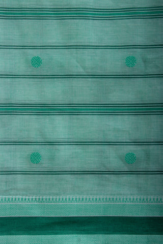 Venkatagiri cotton saree with allover checks and rudrakha butties