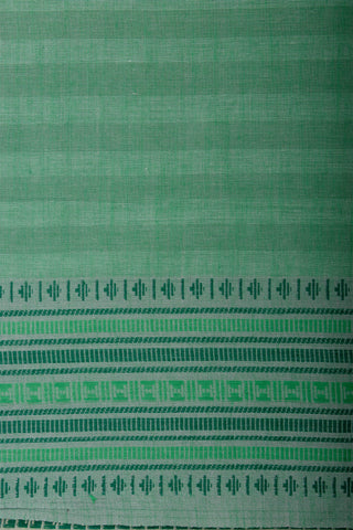 Venkatagiri cotton saree with allover stripes weaving