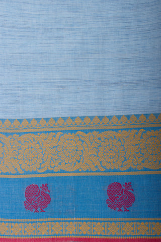 Venkatagiri cotton saree with peacock design